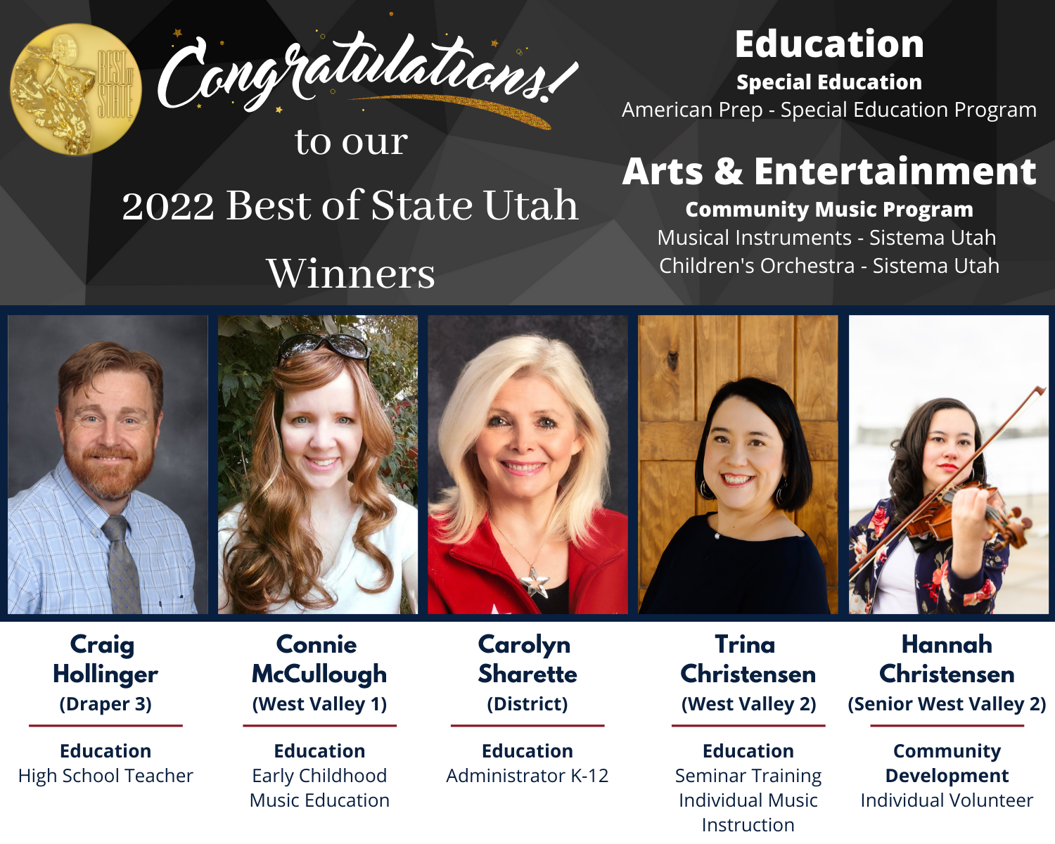 Best of State Utah Awards American Preparatory Academy